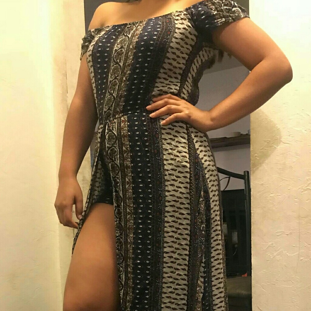 Romper maxi dress